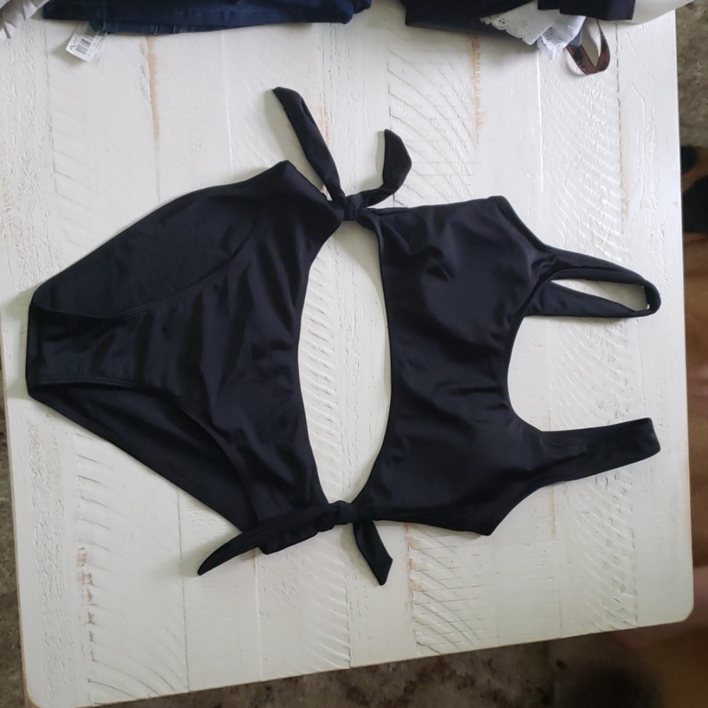 Black one piece